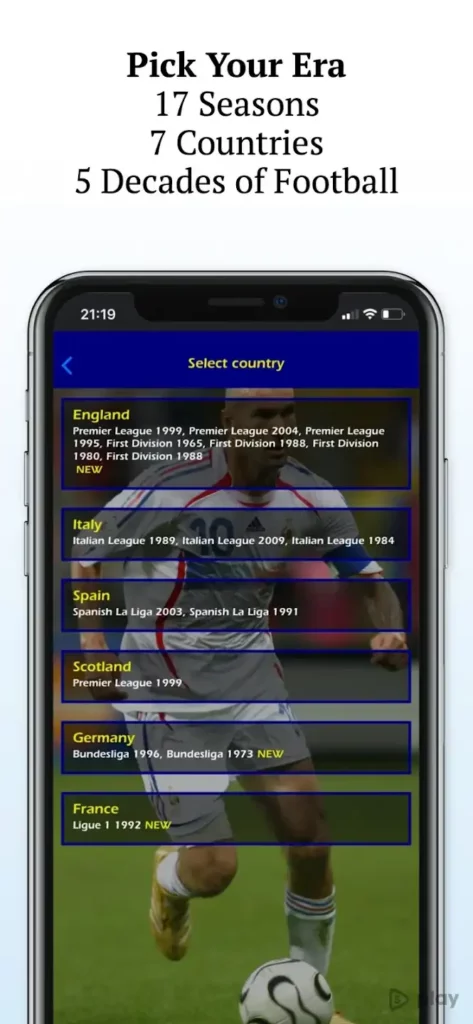 Retro Football Management screenshot