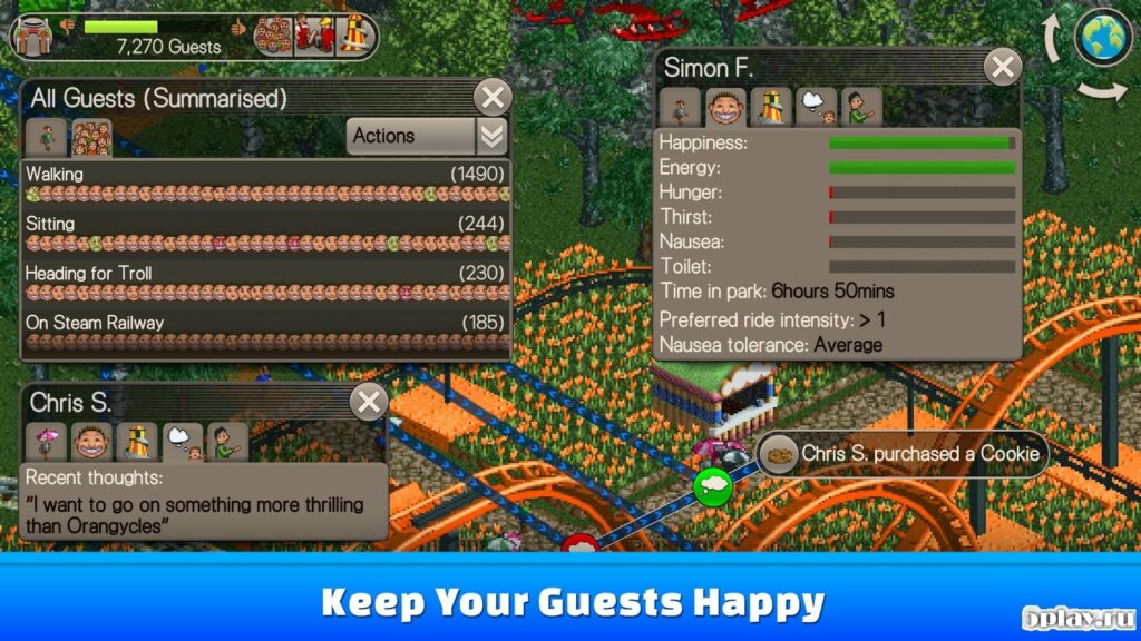 RollerCoaster Tycoon Classic screenshot