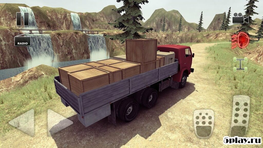 Truck Driver crazy road screenshot