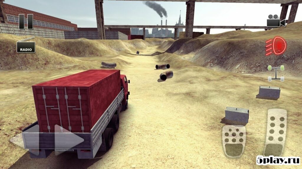 Truck Driver crazy road screenshot