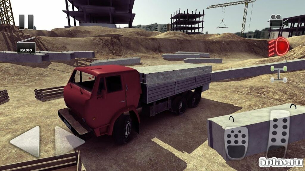 Truck Driver crazy road screenshot