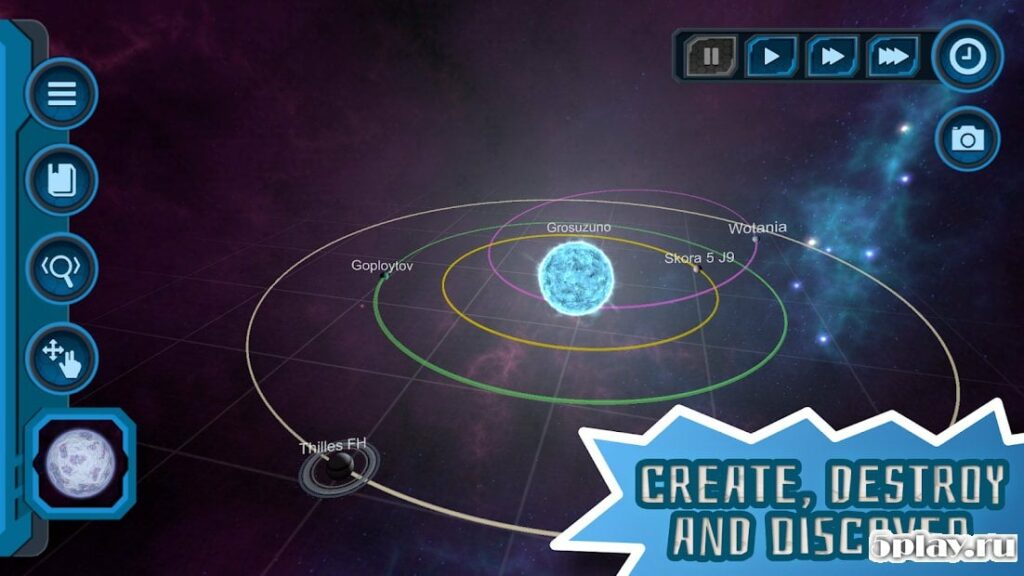 My Pocket Galaxy - 3D Gravity Sandbox screenshot