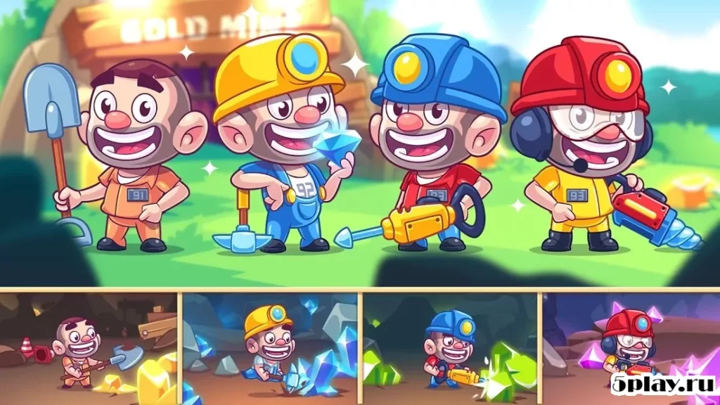 Idle Prison Tycoon: Gold Miner Clicker Game screenshot