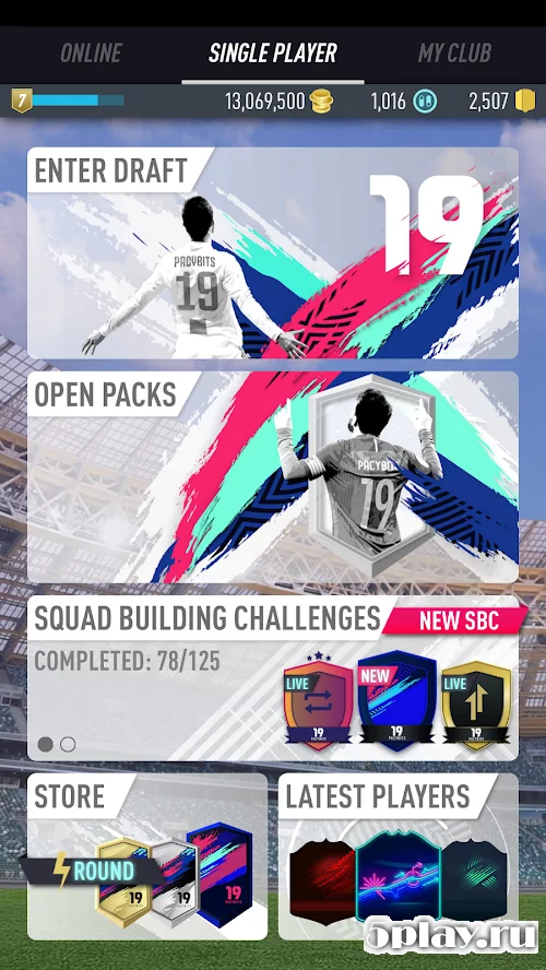 PACYBITS FUT 19 screenshot