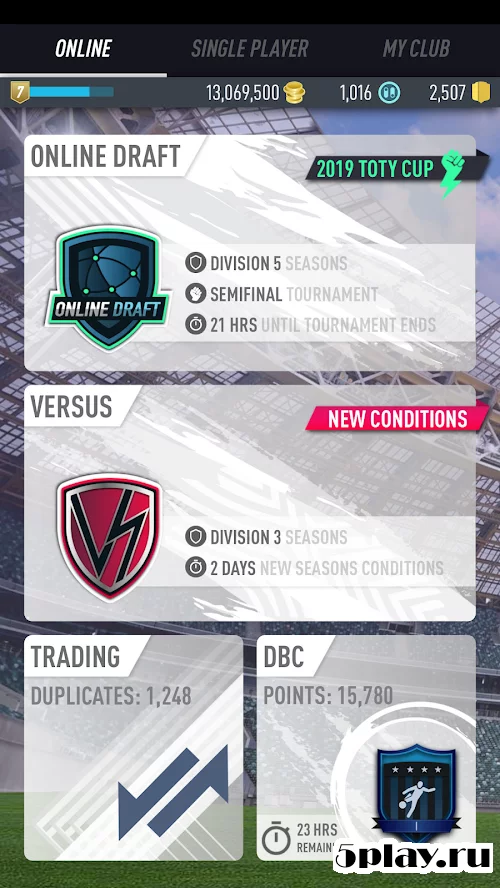 PACYBITS FUT 19 screenshot