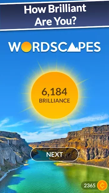 Wordscapes screenshot