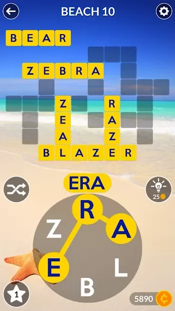Wordscapes screenshot