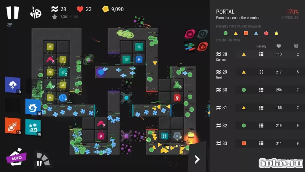Infinitode 2 screenshot