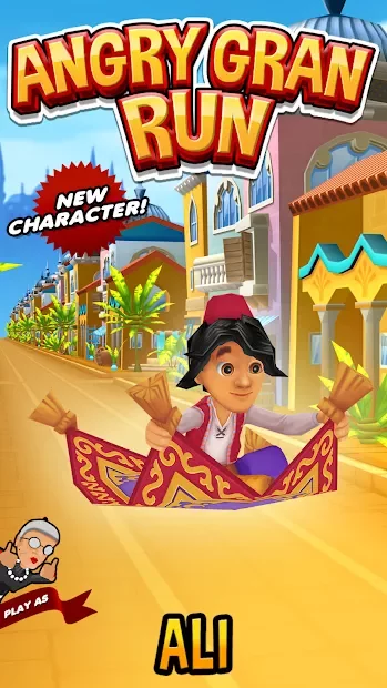 Angry Gran Run - Running Game screenshot