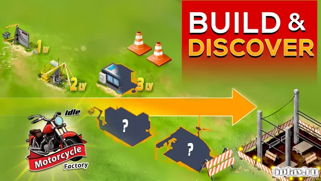 Idle Motorcycle Factory screenshot