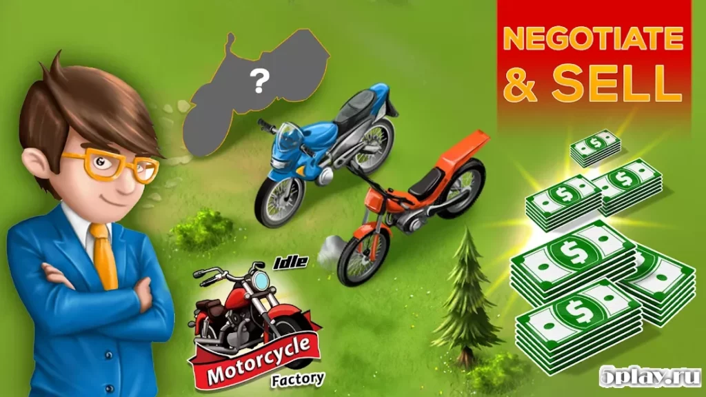 Idle Motorcycle Factory screenshot