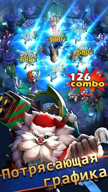 Hyper Heroes: Marble-Like RPG screenshot