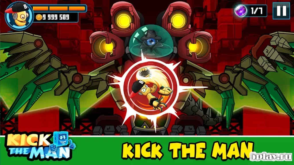Kick the Man - бесплатный платформер экшн screenshot