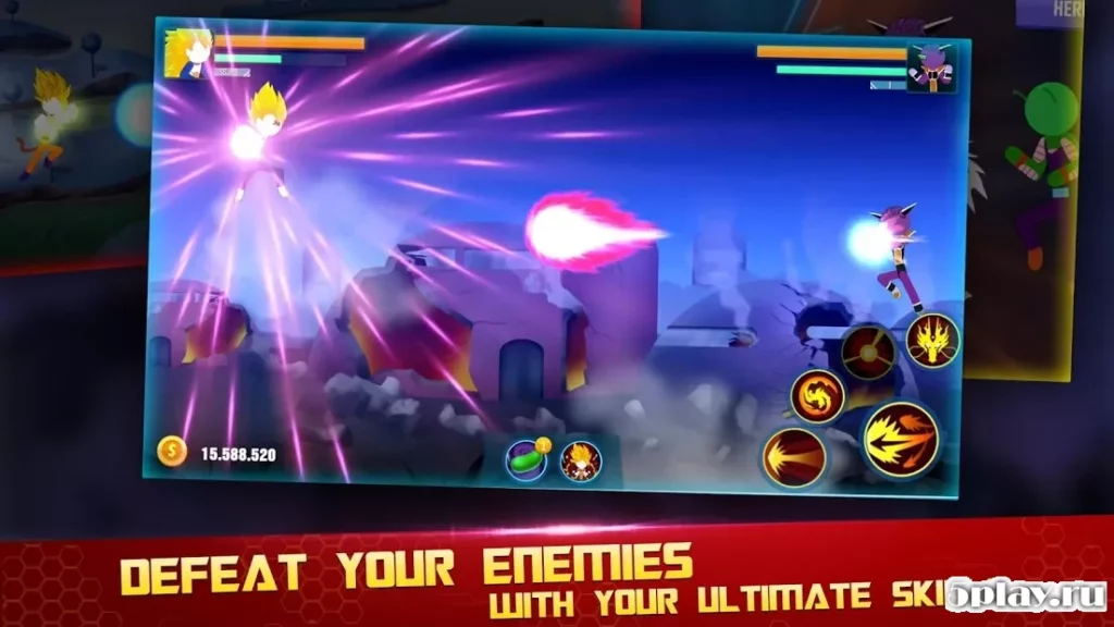 Stick Z: Super Dragon Fight screenshot