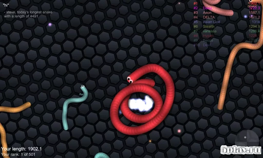slither io screenshot