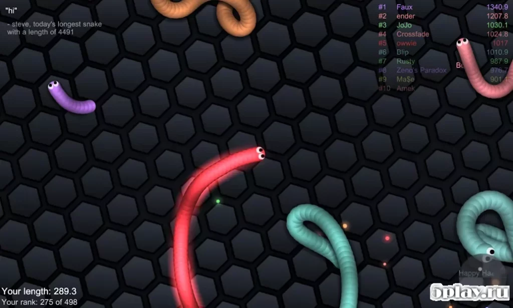 slither io screenshot