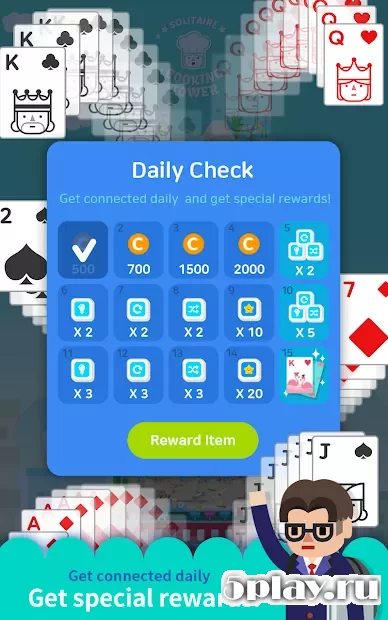 Башня для пасьянса - Топ-карточная игра screenshot