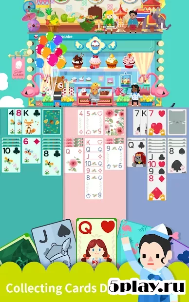 Башня для пасьянса - Топ-карточная игра screenshot