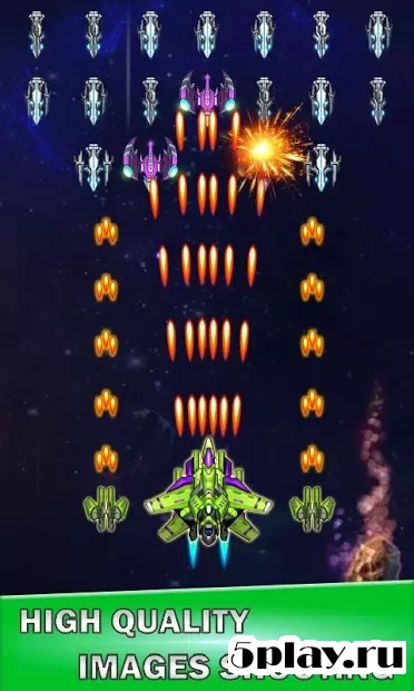 Galaxy sky shooting screenshot