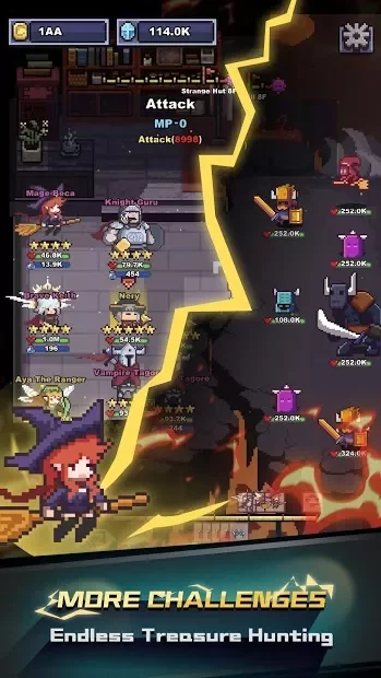 Infinite Knights - Turn-Based RPG screenshot