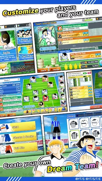 Captain Tsubasa: Dream Team screenshot