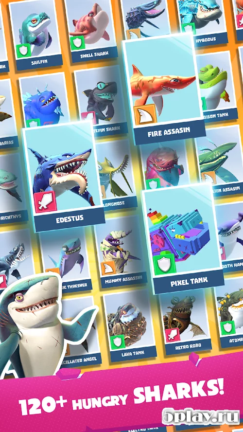Hungry Shark Heroes screenshot