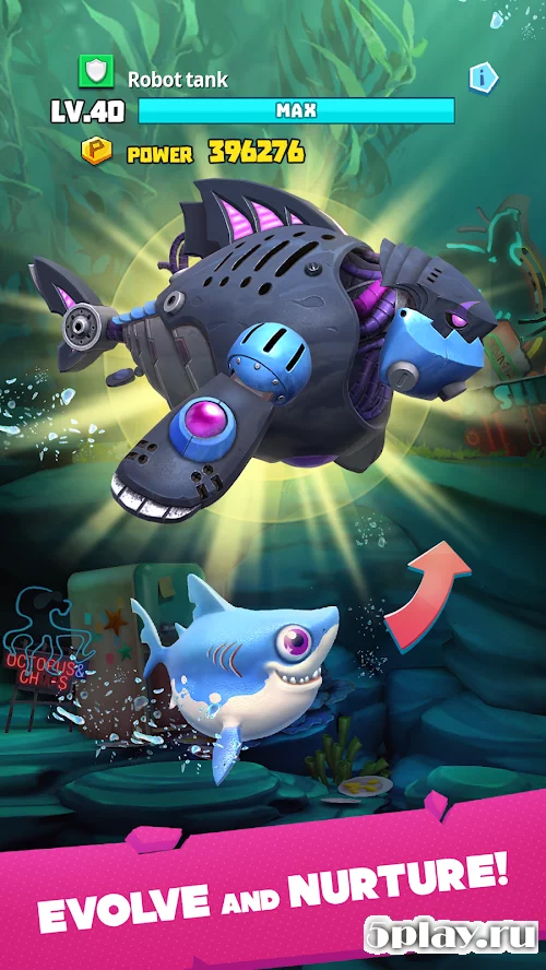 Hungry Shark Heroes screenshot