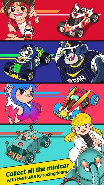 Merge Racer: mini motor idle merge racing game screenshot