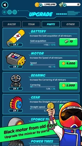 Merge Racer: mini motor idle merge racing game screenshot