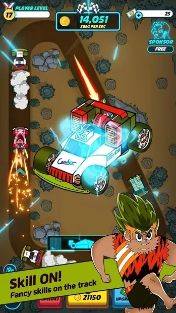 Merge Racer: mini motor idle merge racing game screenshot