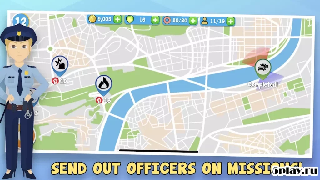 Police Inc: Idle police station tycoon game screenshot