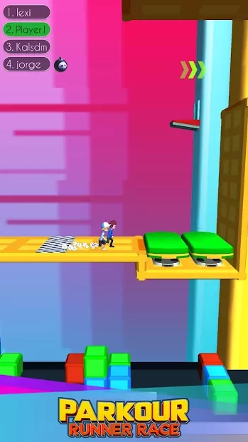 Fun Run Parkour Race 3D screenshot