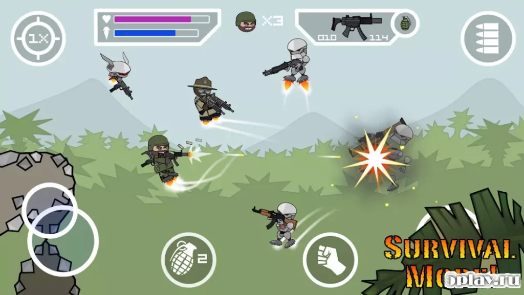 Mini Militia - Doodle Army 2 screenshot