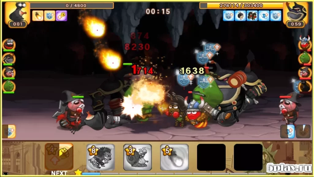 Larva Heroes: Battle League screenshot
