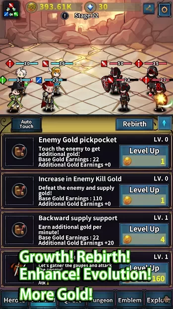 Rebirth Heroes screenshot