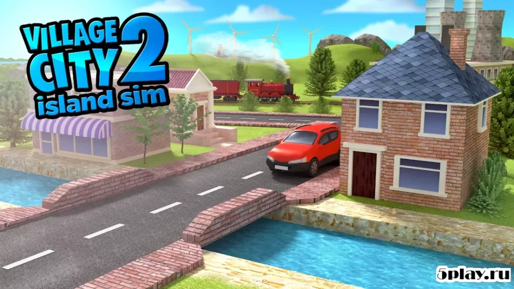 Вилидж-сити: остров Сим 2 Town City Building Games screenshot