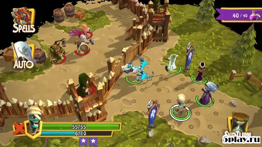 Heroes of Flatlandia screenshot