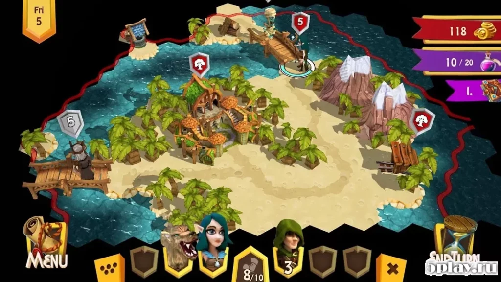 Heroes of Flatlandia screenshot
