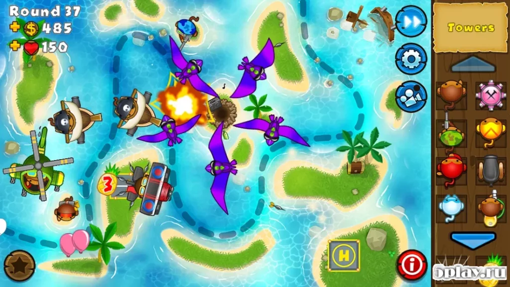 Bloons TD 5 screenshot