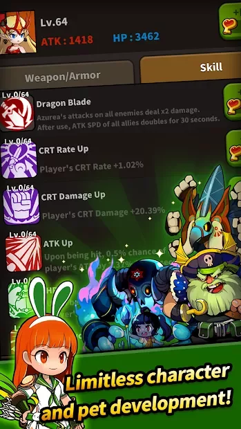 Infinite Dungeon Breach: Pet Raising Idle RPG screenshot