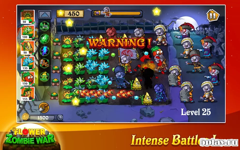 Flower Zombie War screenshot