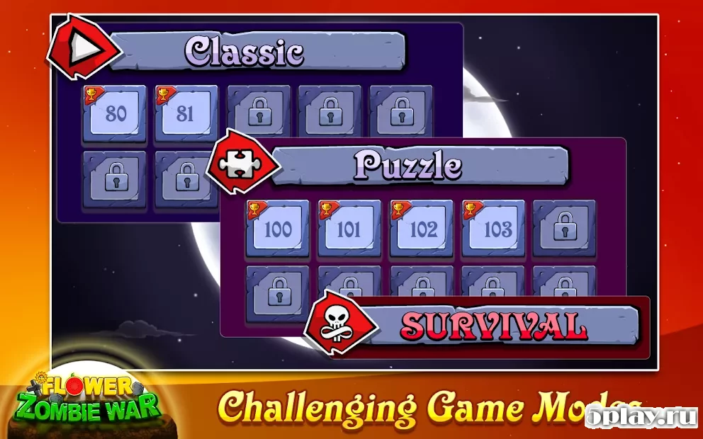 Flower Zombie War screenshot