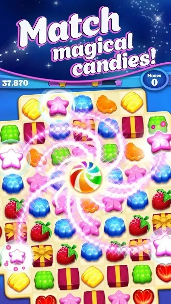 Crafty Candy - Match 3 Adventure screenshot