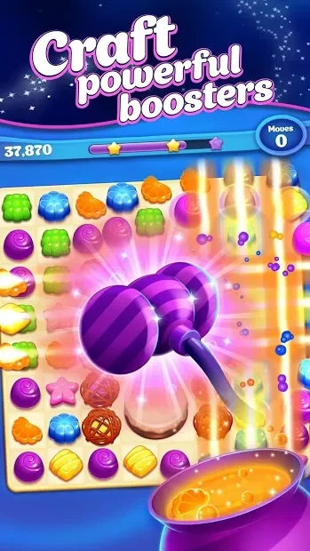 Crafty Candy - Match 3 Adventure screenshot
