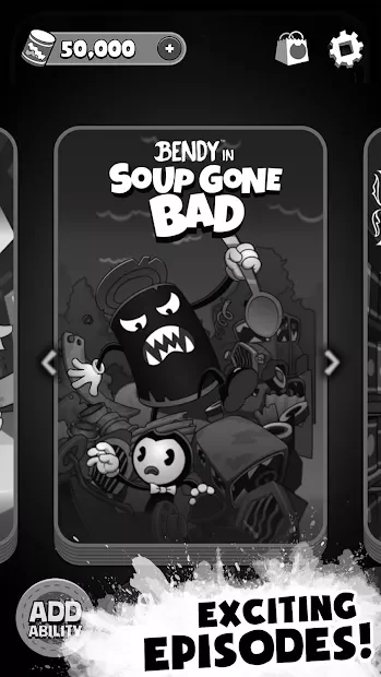 Bendy in Nightmare Run screenshot