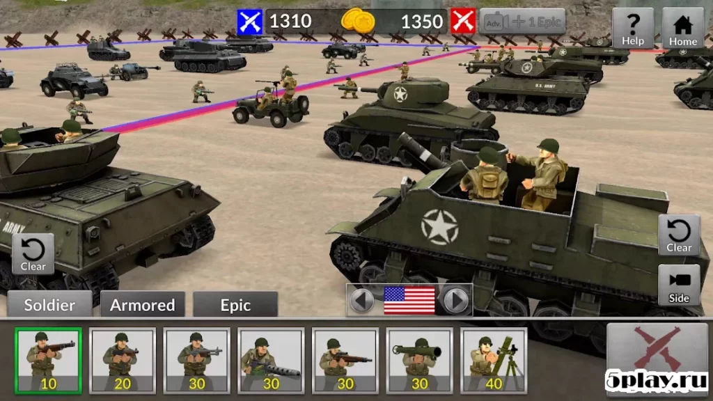 WW2 Battle Simulator screenshot