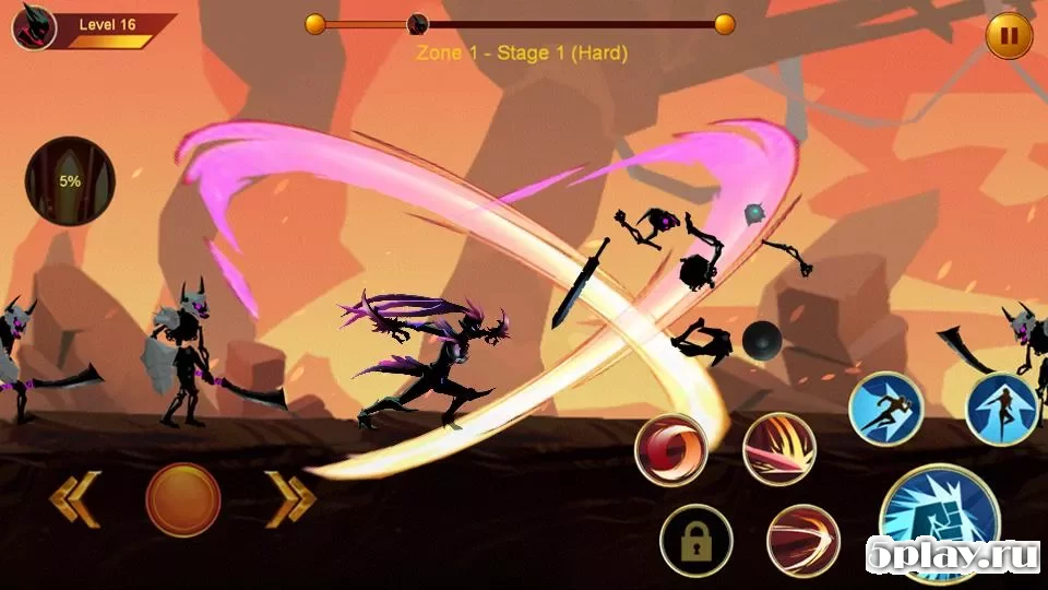 Shadow fighter 2: Shadow & ninja fighting games screenshot