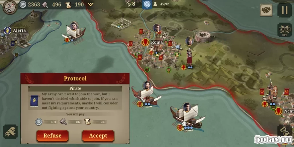 Great Conqueror: Rome- Offline screenshot