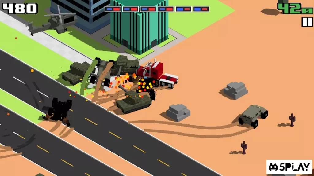 Smashy Road: Wanted screenshot