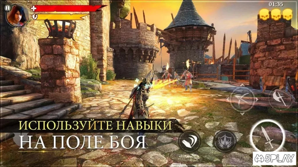 Iron Blade: Легенды Средневековья экшен РПГ screenshot